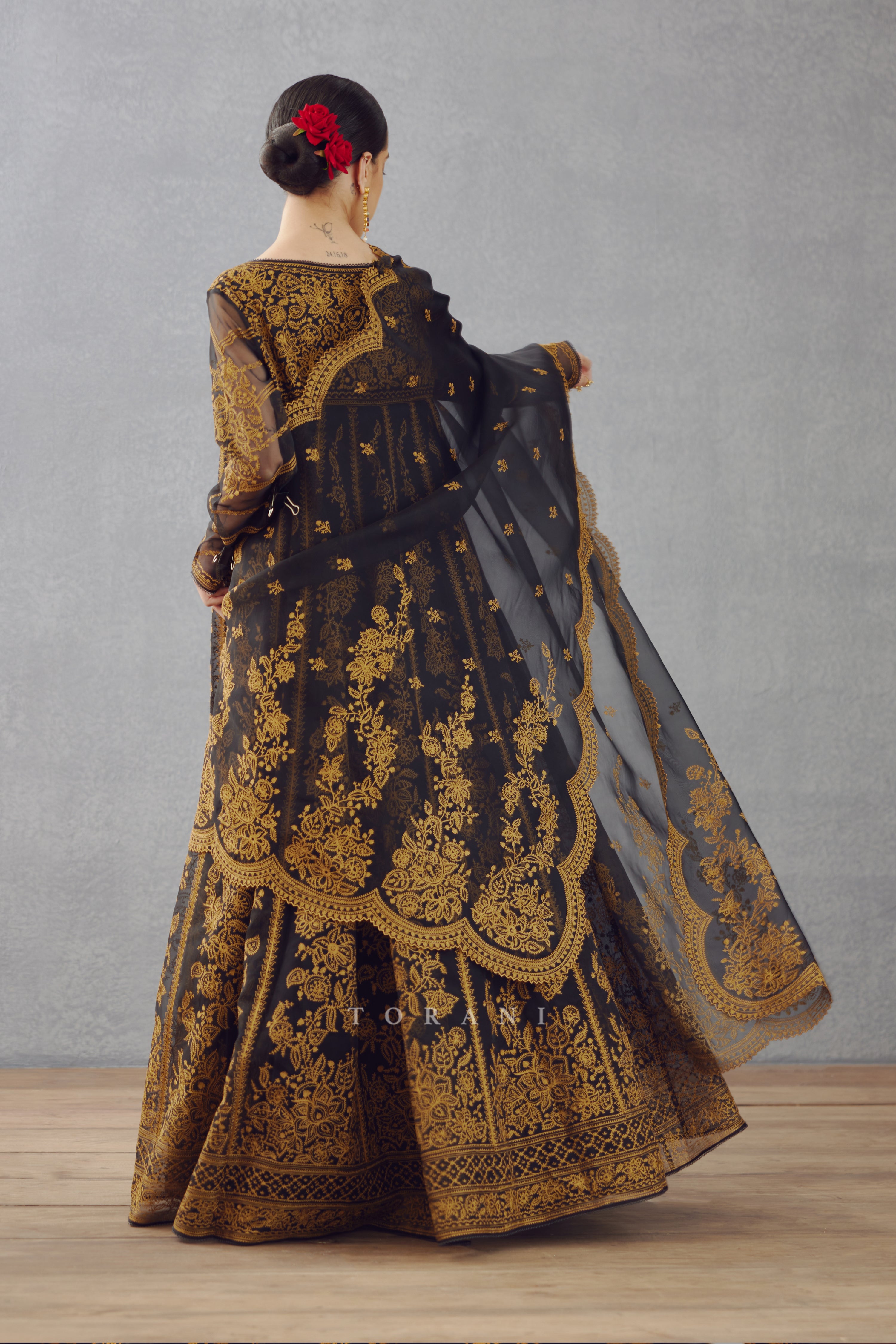 Gulghast Sutlej Anarkali Set