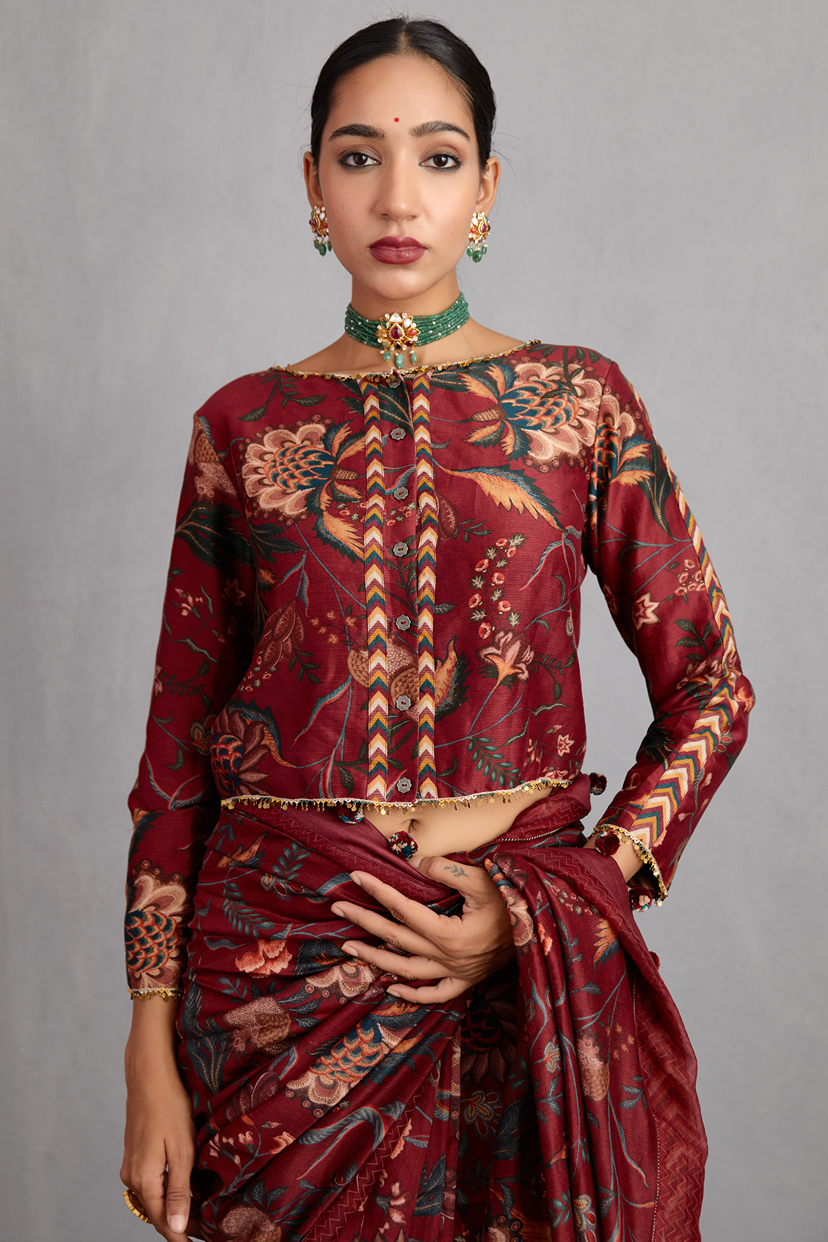 Sanobar Chandani Saree