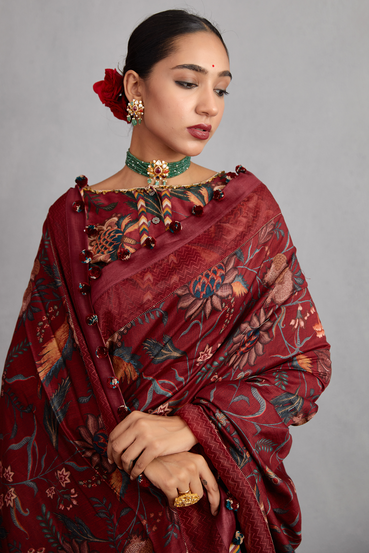 Sanobar Chandani Saree