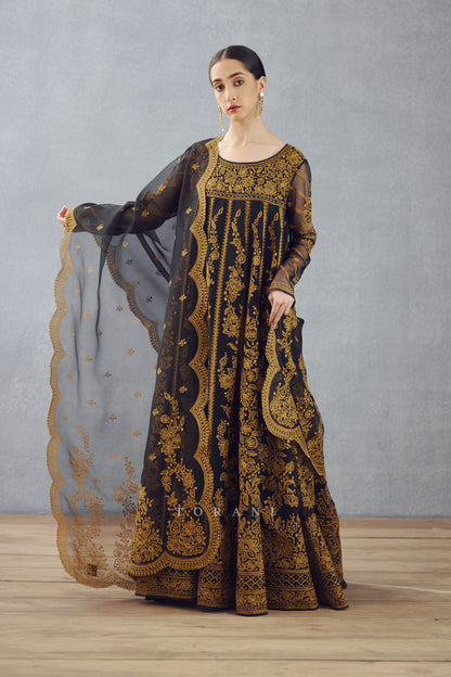 Gulghast Sutlej Anarkali Set