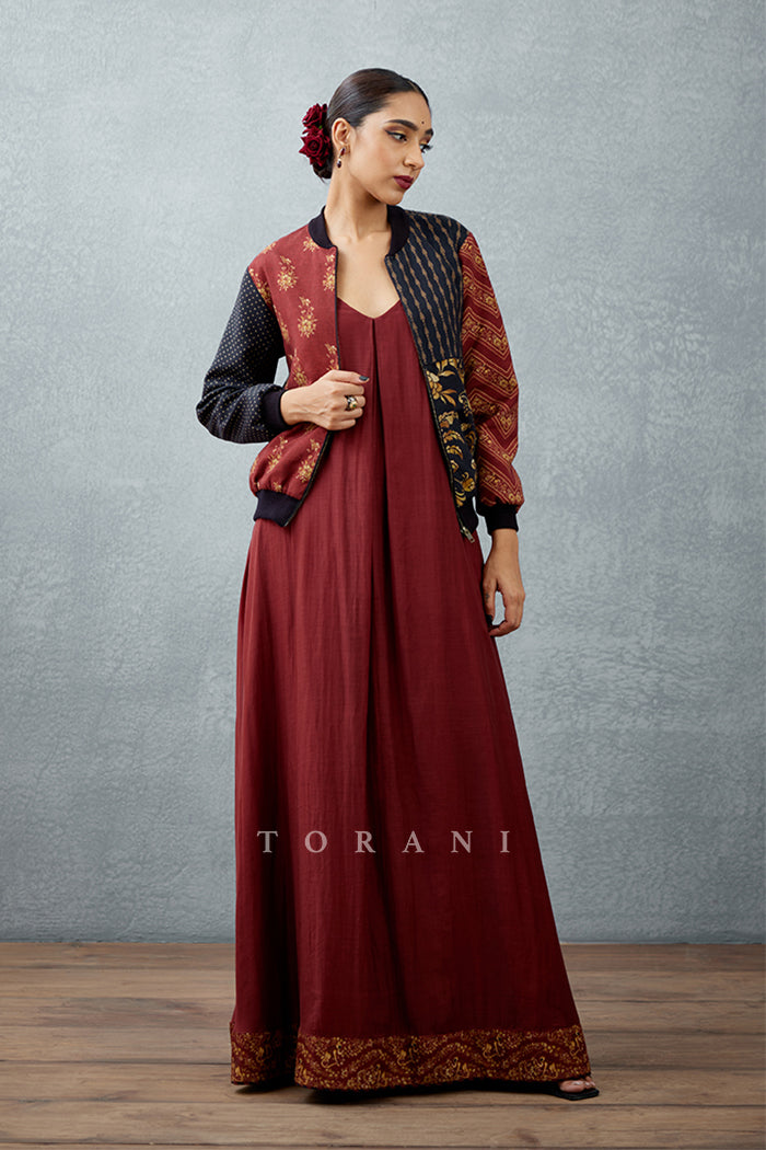 Gulnar Aasma Bomber Jacket