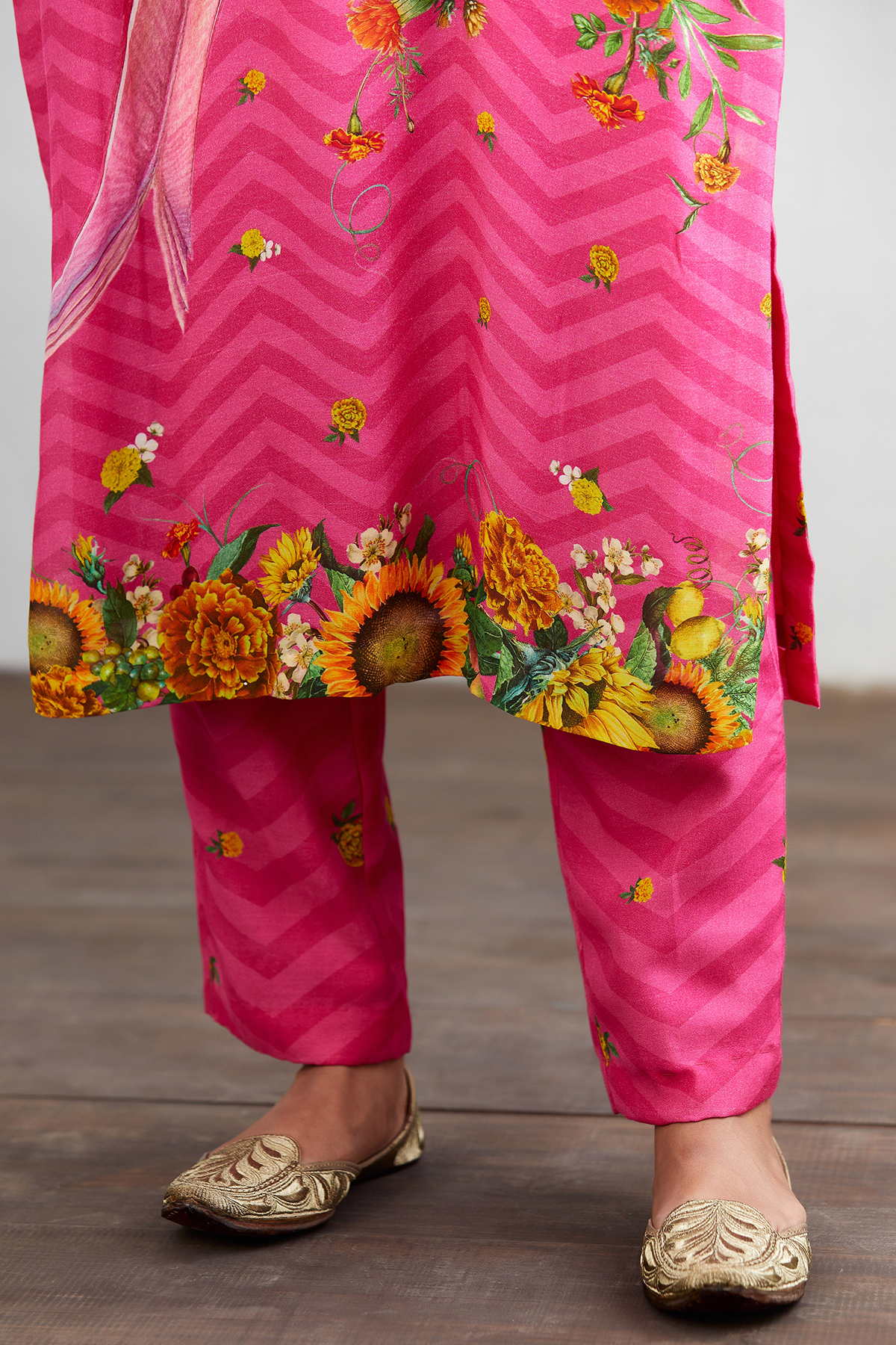Rang Rani Hiraman Tota Co-ord Set