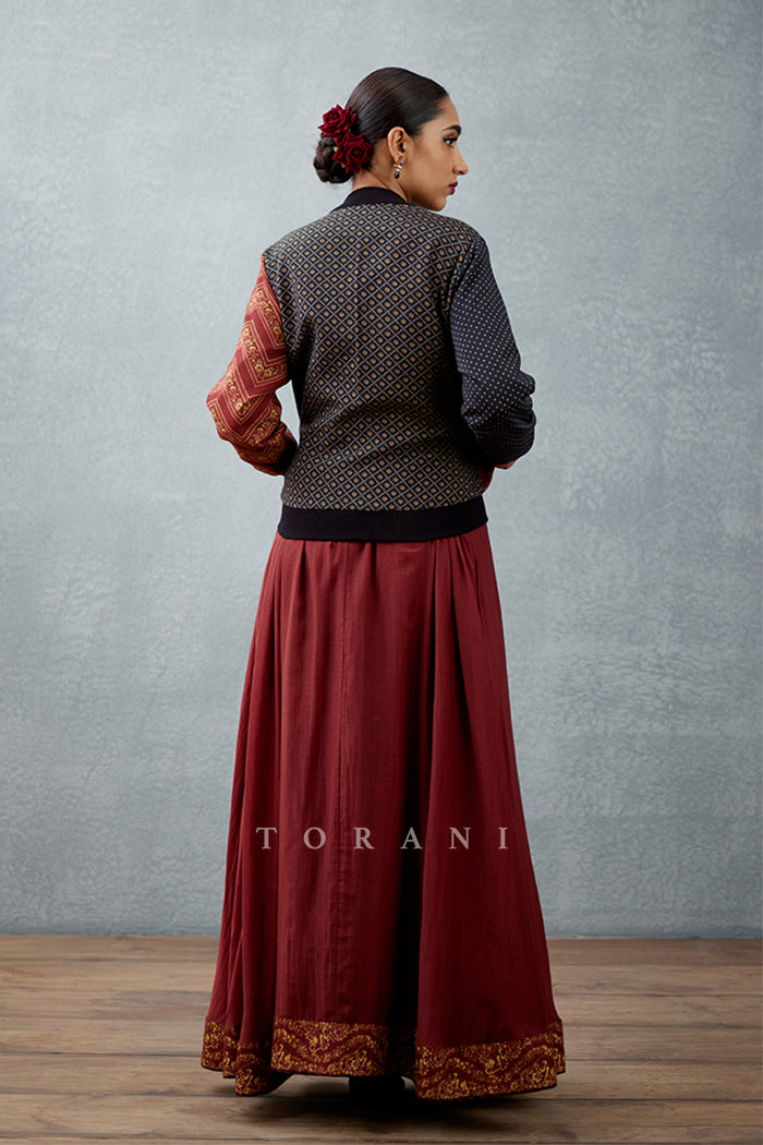 Gulnar Aasma Bomber Jacket