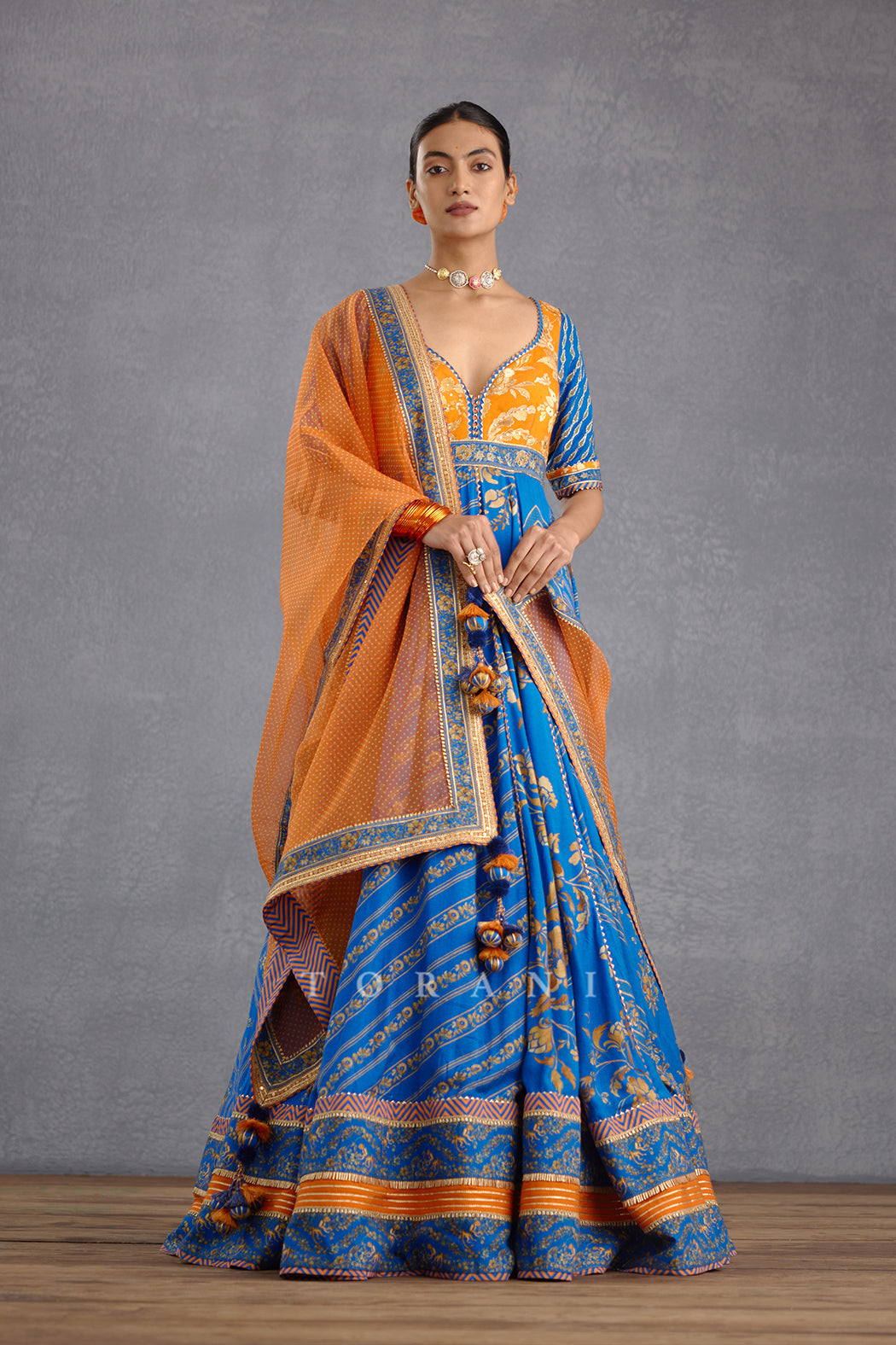 Rang Shyam Waheeda Anarkali Set