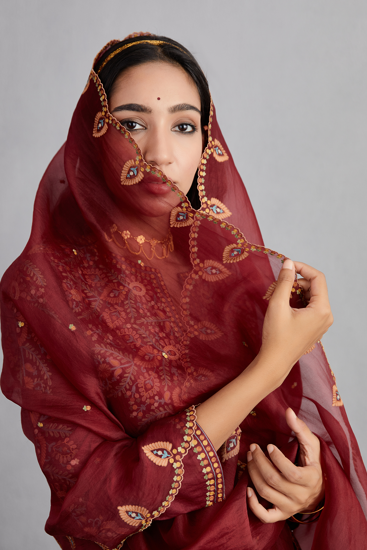 Sanobar Sehmat Kurta Set