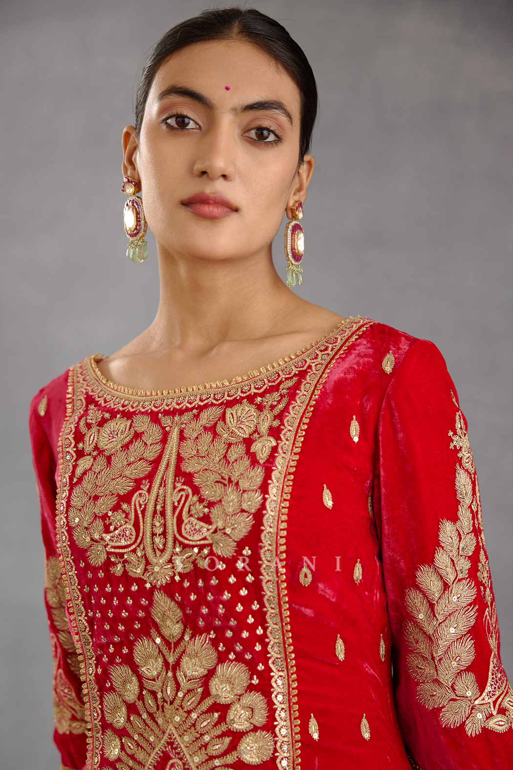 Shriya Pilgaonkar in our Ruh Gulabi Saroj Kurta Set