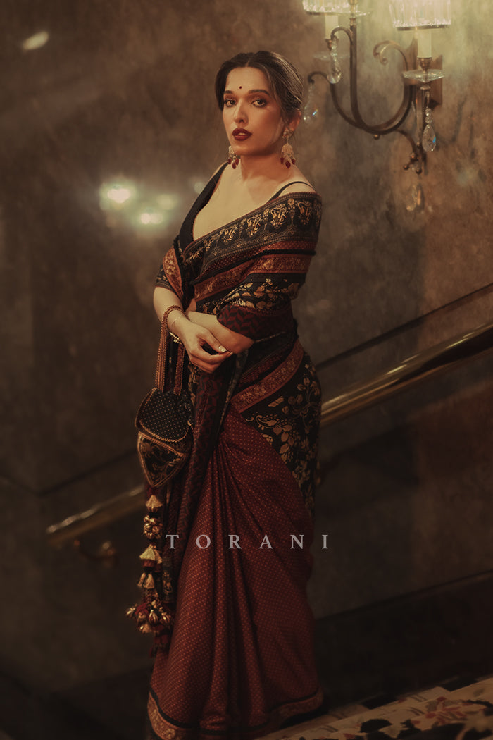 Trinetra Haldar in Gulghast Arwa Saree