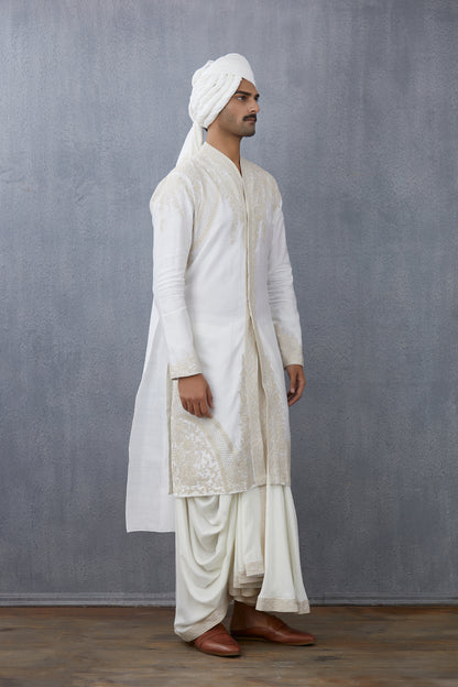 Swetah Aazim Dhoti Set