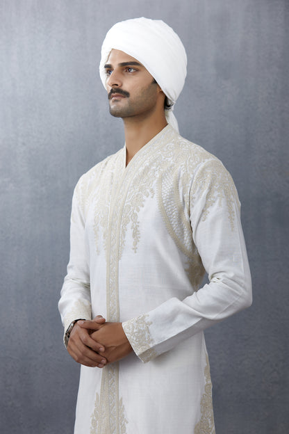 Swetah Aazim Dhoti Set