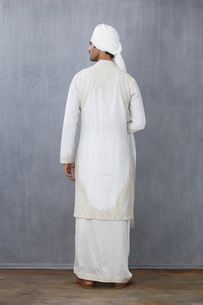 Swetah Aazim Dhoti Set