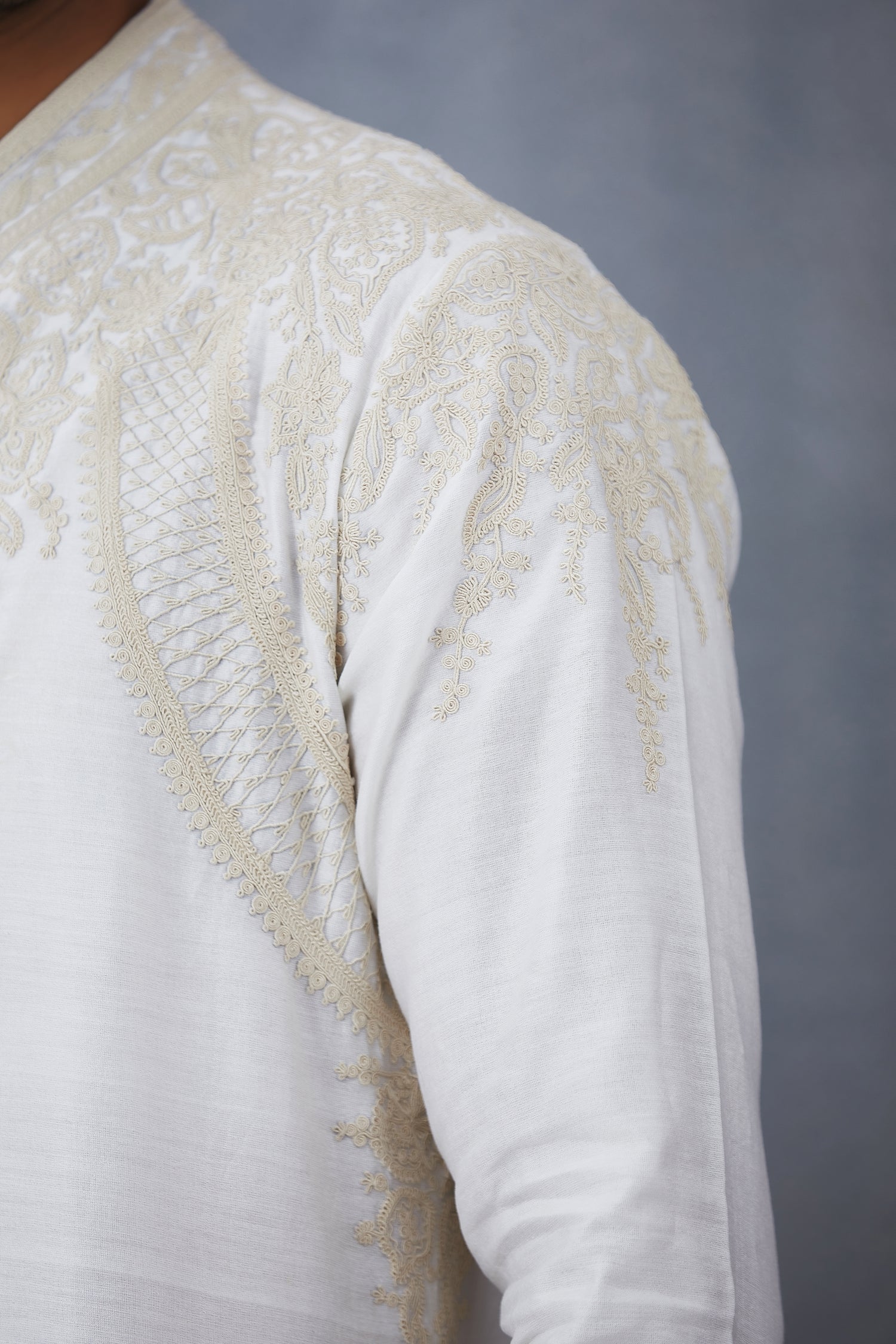 Swetah Aazim Dhoti Set