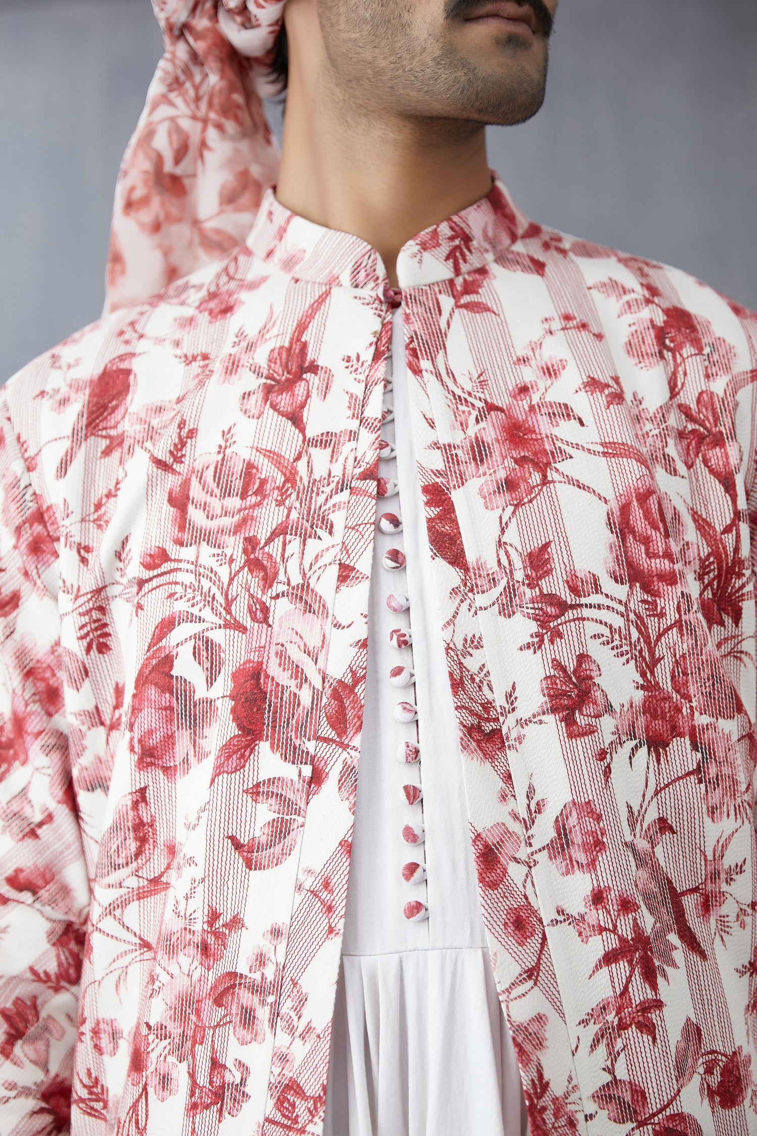 Bhuri Kali Rabi Jacket Set