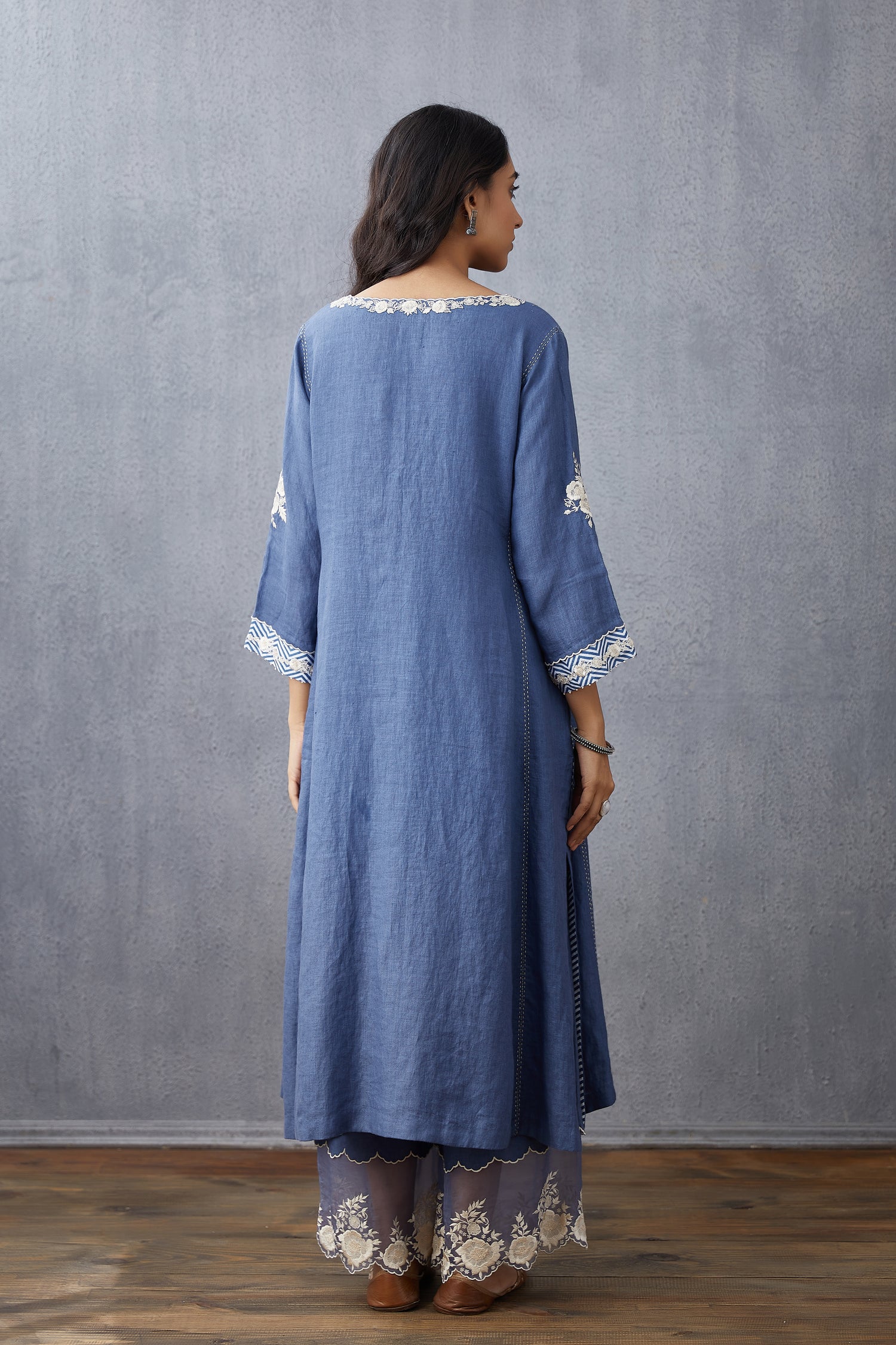 Neeli Kali Idaya Co-ord Set