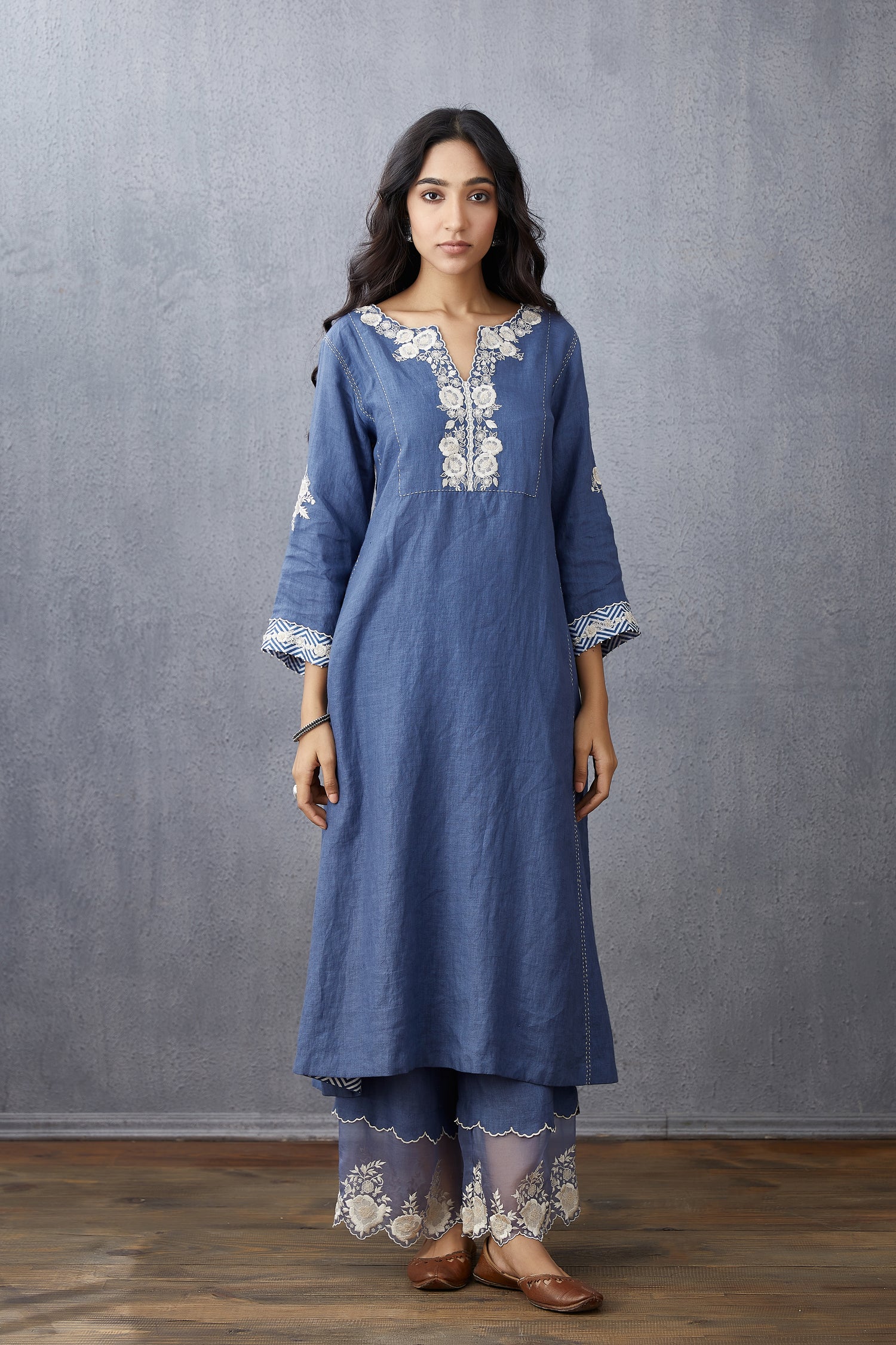 Neeli Kali Idaya Co-ord Set