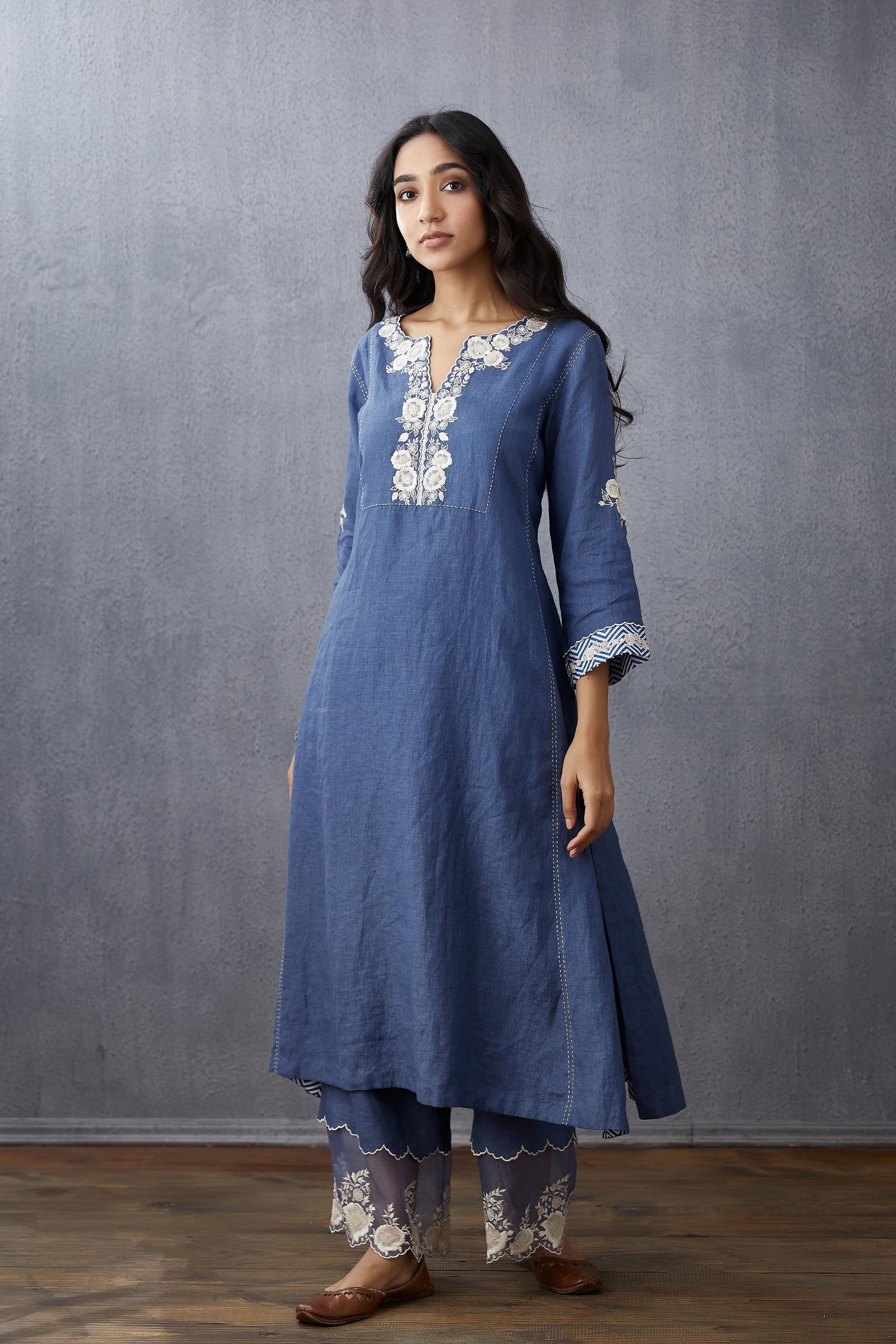 Neeli Kali Idaya Co-ord Set