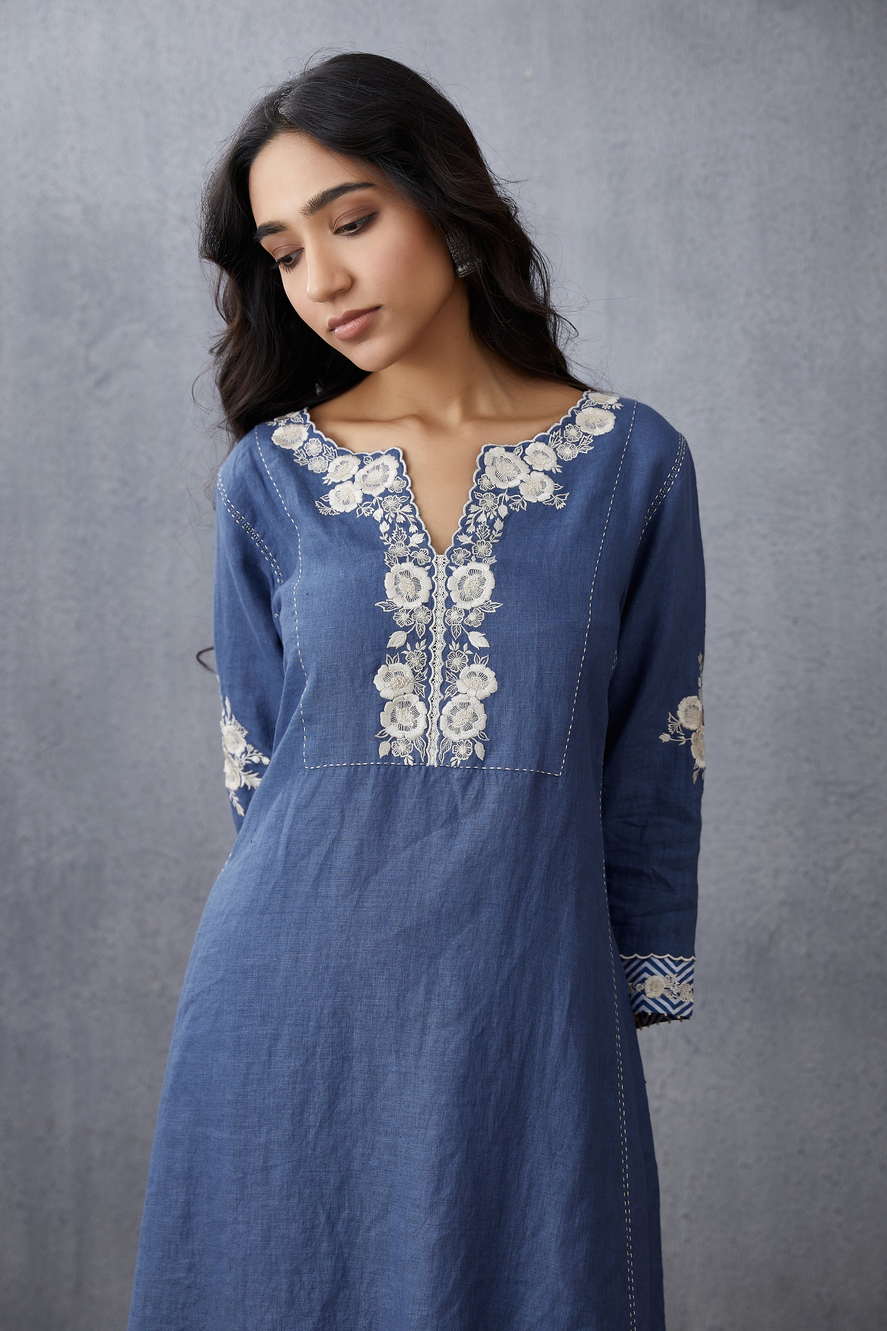 Neeli Kali Idaya Co-ord Set