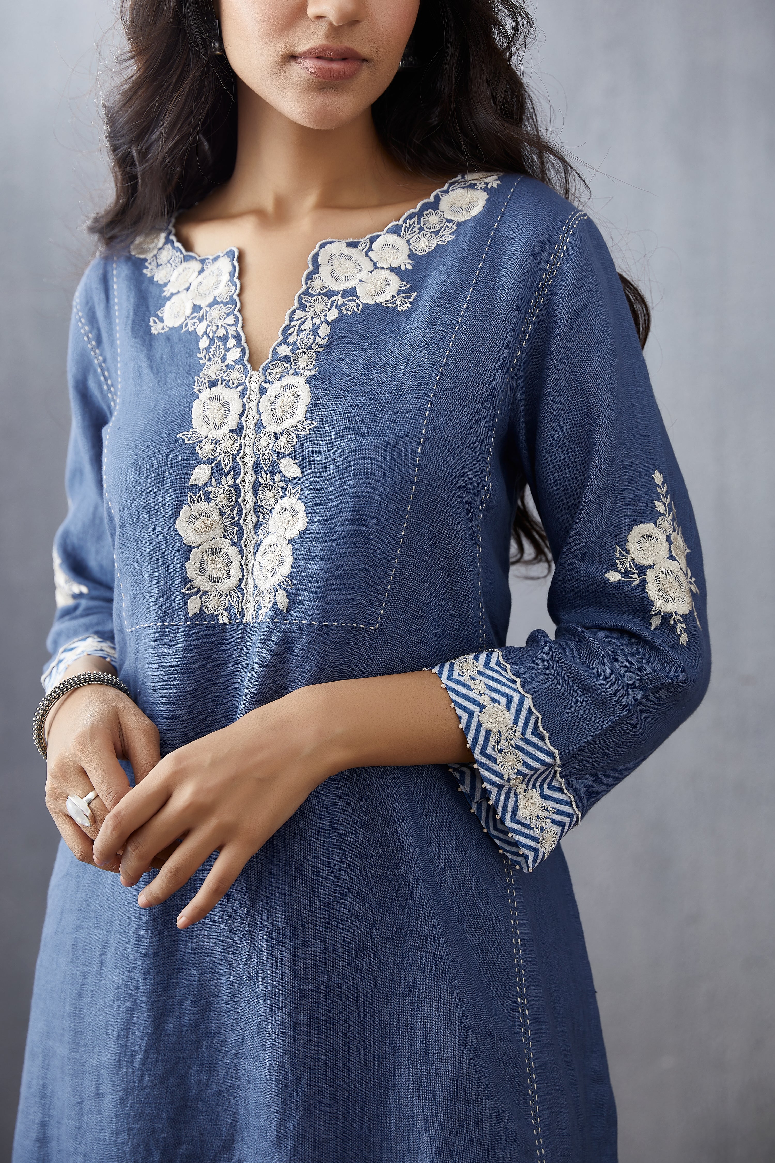 Neeli Kali Idaya Co-ord Set