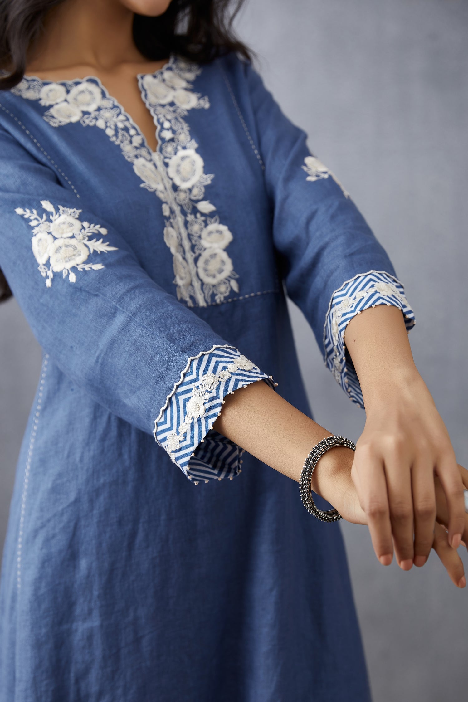 Neeli Kali Idaya Co-ord Set