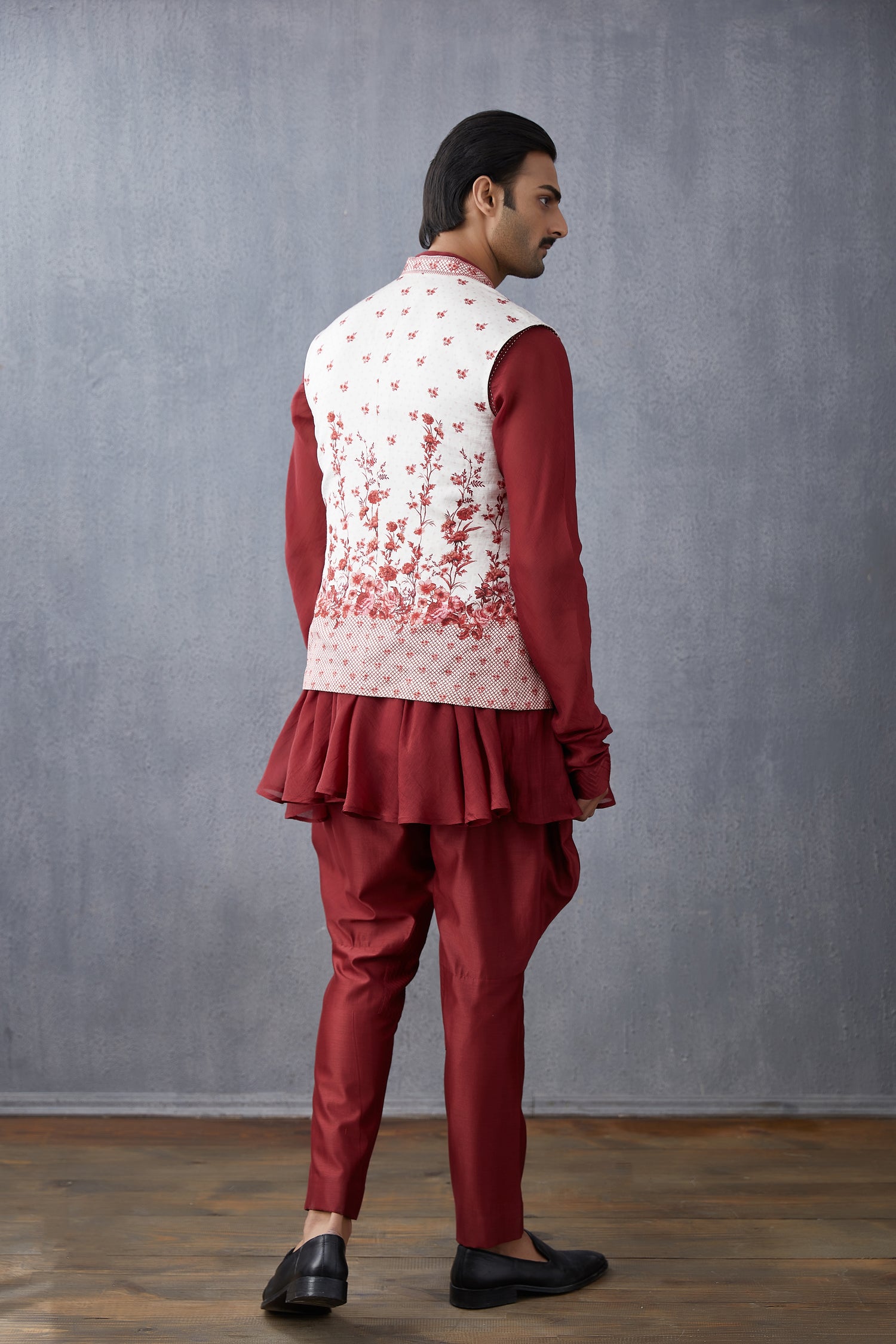 Chanderi Bandi jacket by Torani