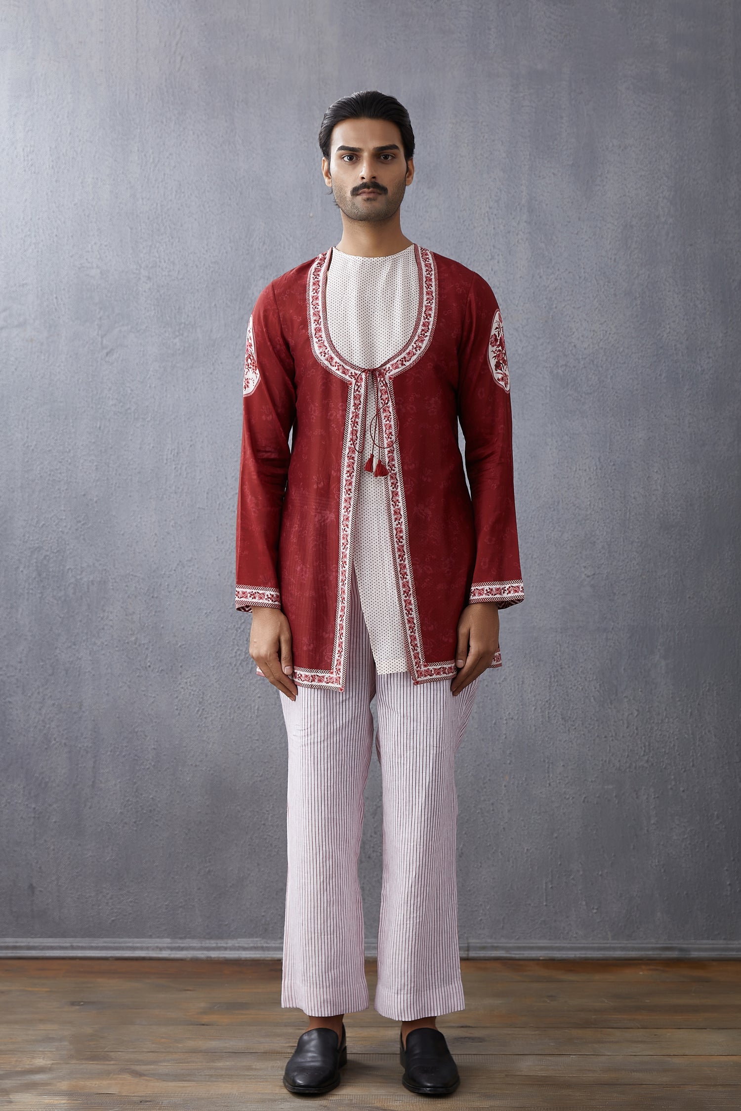 Bhoori Chanderi Bashir Kurta Set