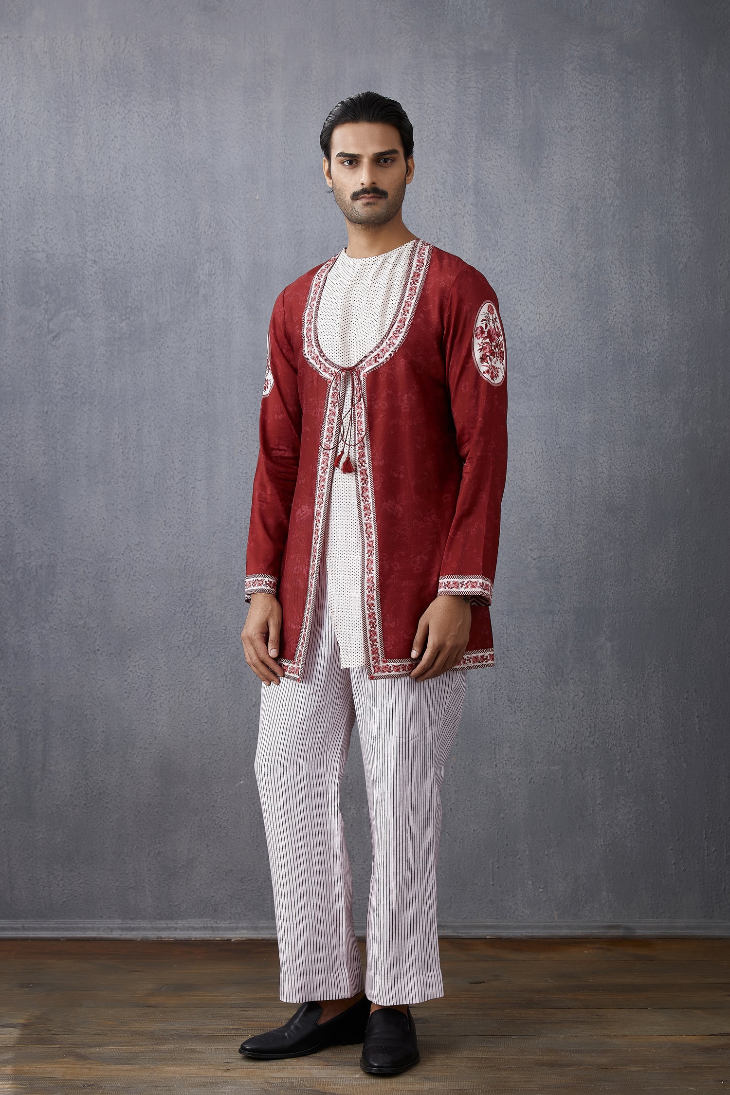 Bhoori Chanderi Bashir Kurta Set