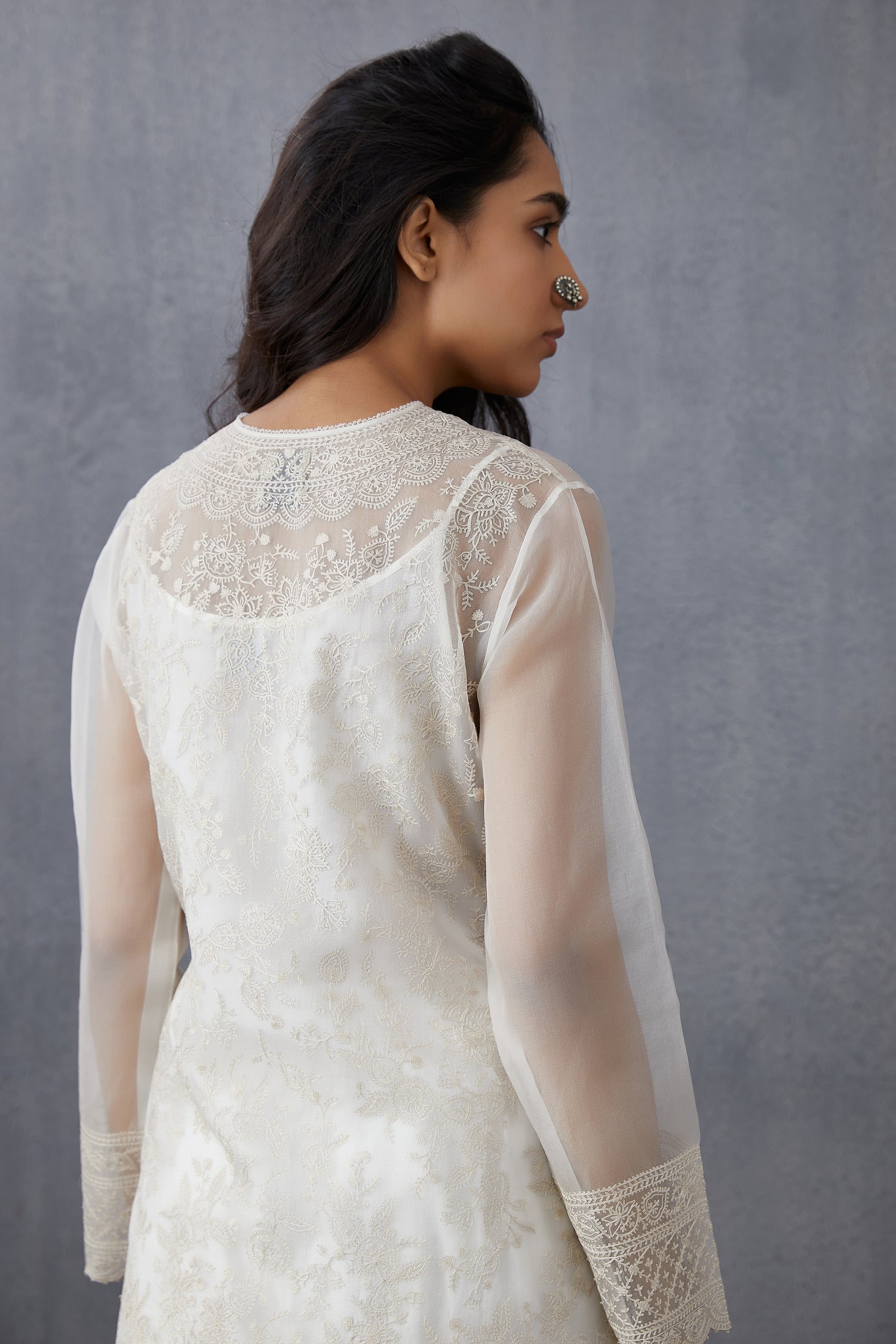 Swetah Sloka Kurta Set