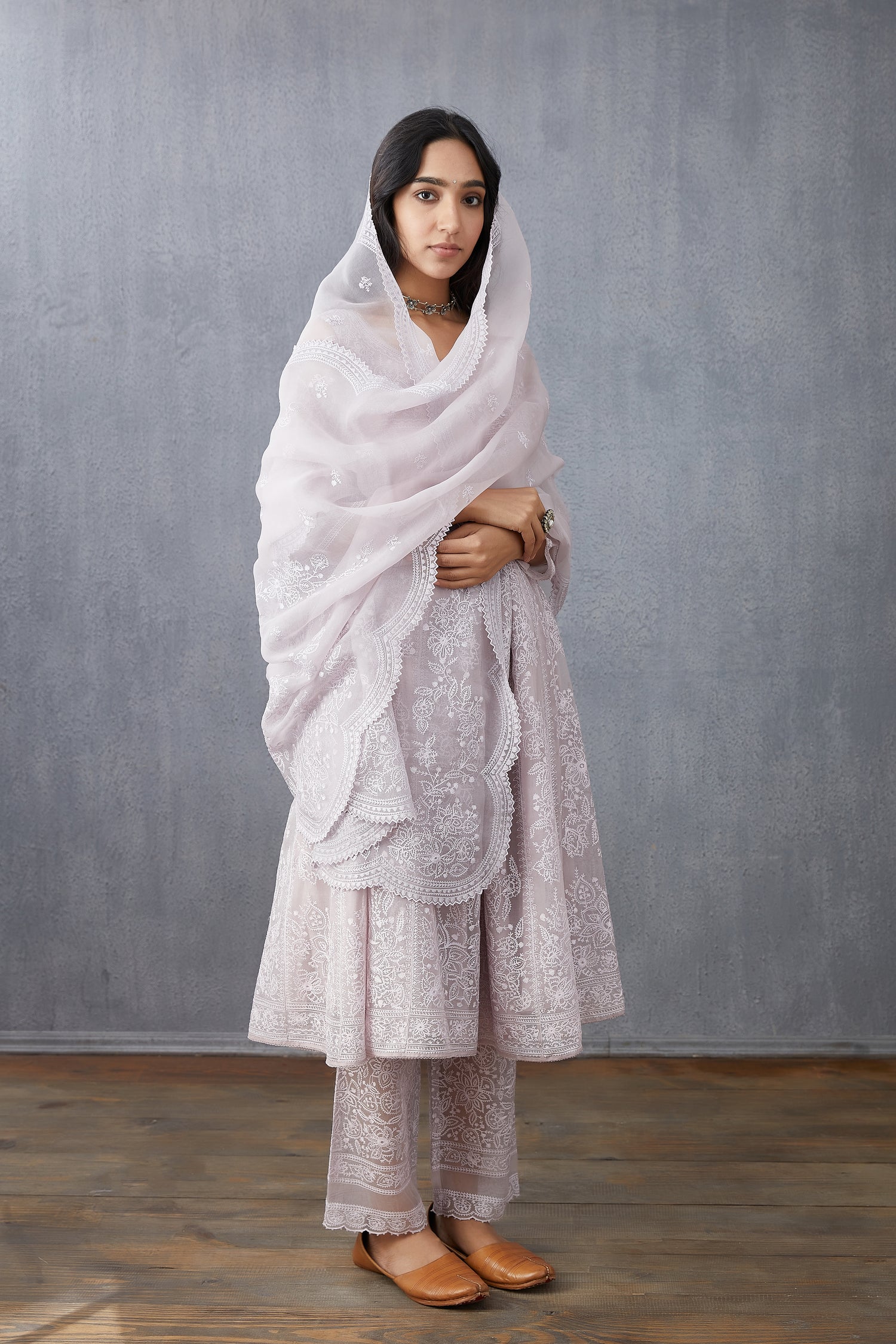 Bakaayan Kalidaar Paavni Kurta Set