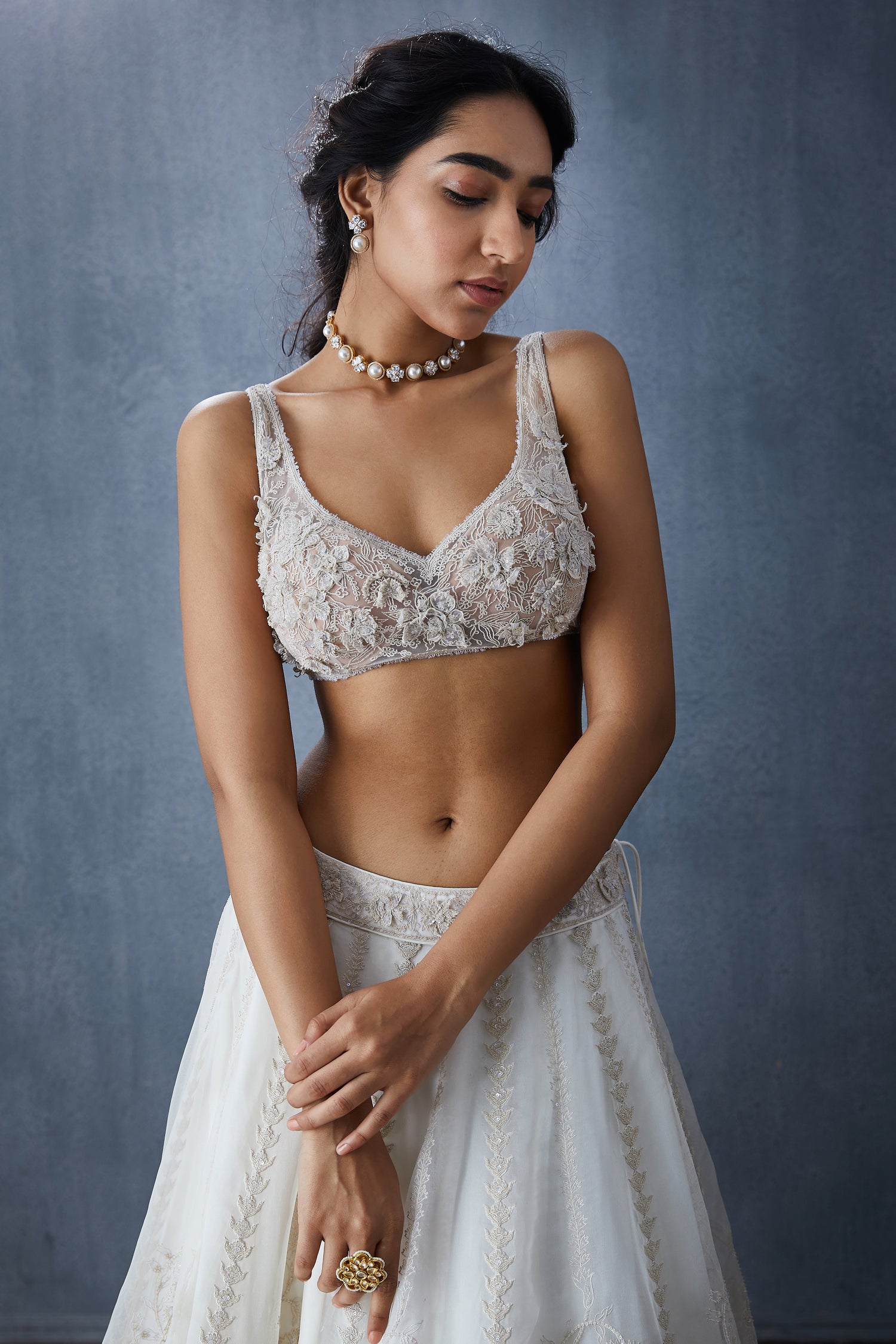 Swetah Mrinal Lehenga Set