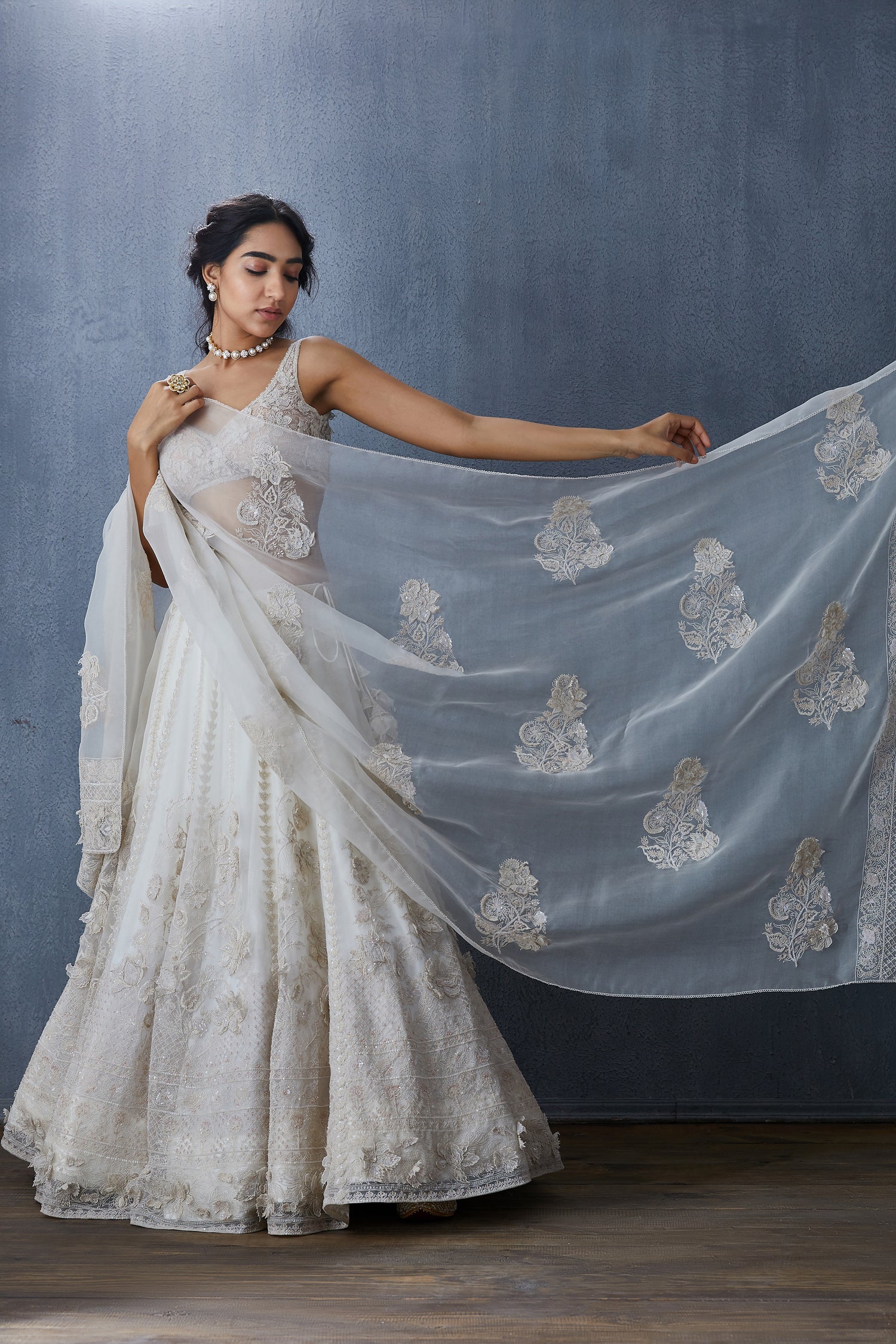 Swetah Mrinal Lehenga Set