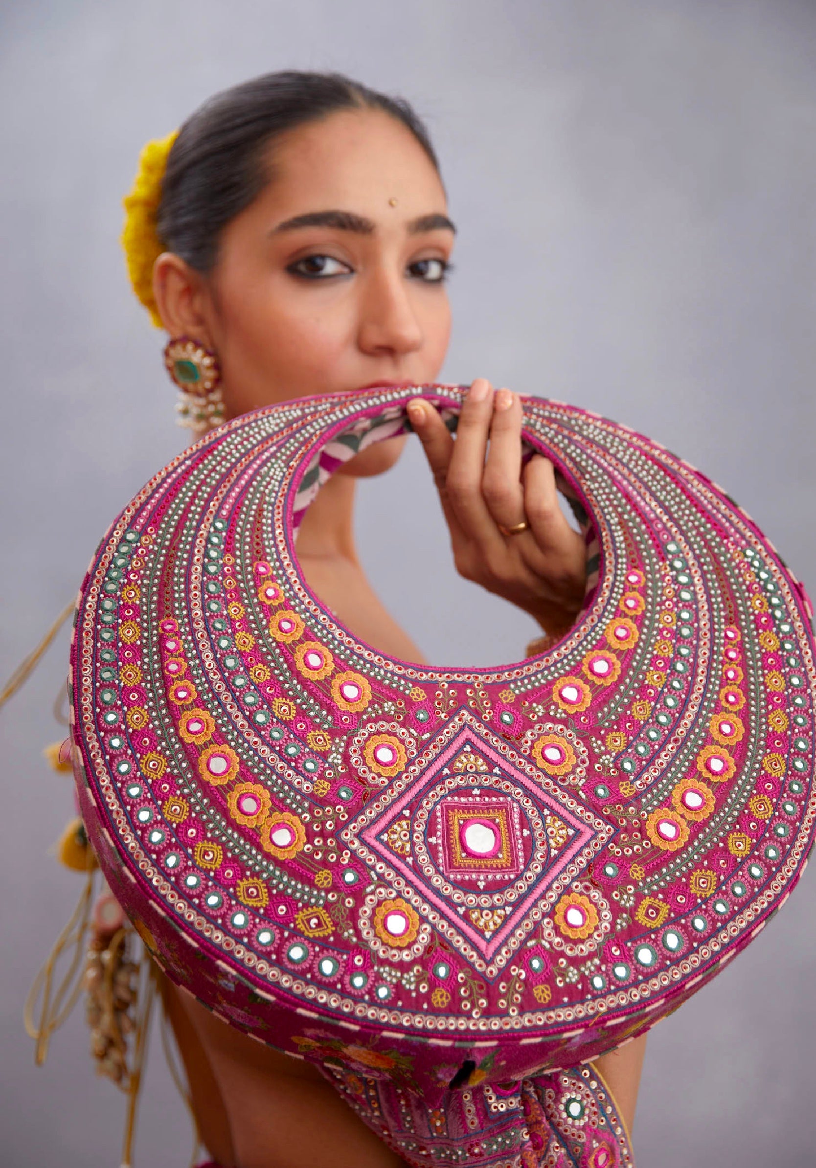 RTS - Manika Lolita Sheesham Hobo Bag