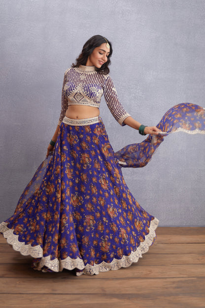 SALE - Jamuni Induma Lehenga Set