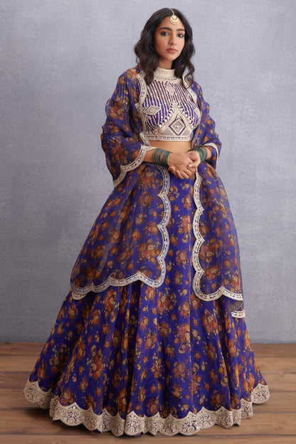 SALE - Jamuni Induma Lehenga Set